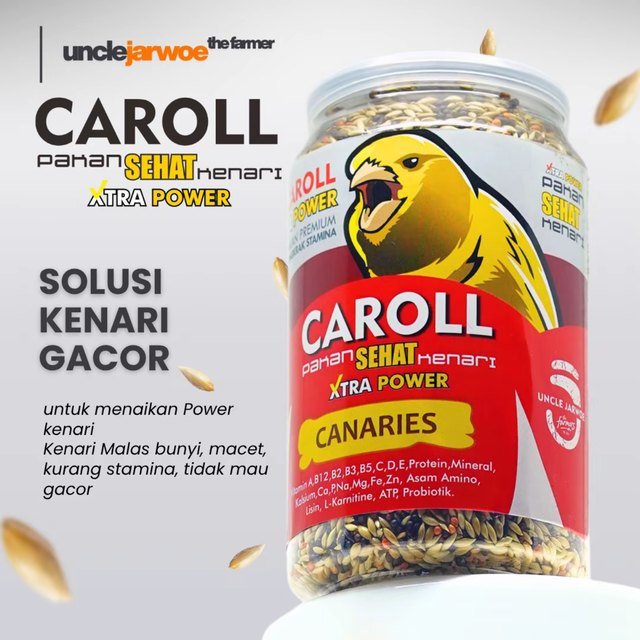 unclejarwoe CAROLL - Pakan Penggacor Burung Macet