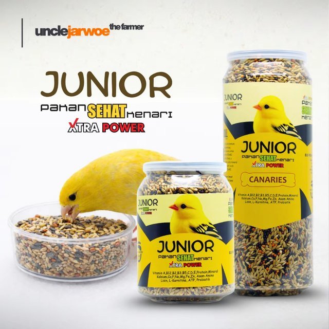 unclejarwoe JUNIOR - Pakan Burung Kenari Paud Mempercepat Gacor